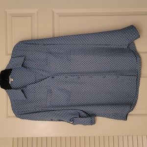 Express Size M Teal Portofino Shirt